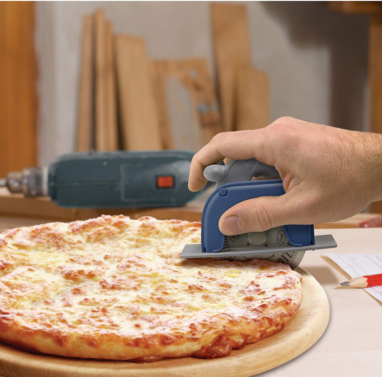 Fred Pizza Cutter