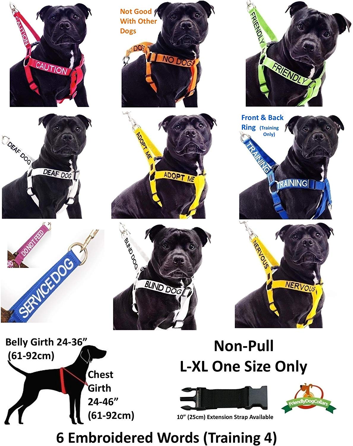 Friendly No-Pull Dog Harness