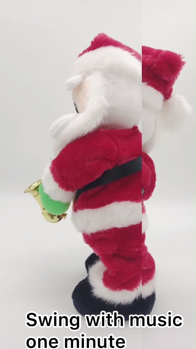 Saxophone Santa Claus