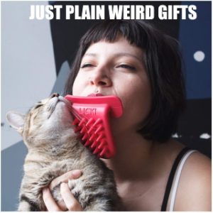 Just Plain Weird Gifts - Cat Licker Brush